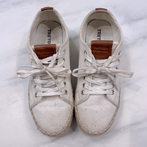 Tretorn Eve Espadrille Flatform Sneaker, size 7.5 - Picture 4 of 8